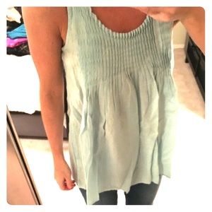 Calypso St. Barth linen swing Pia sleeveless top